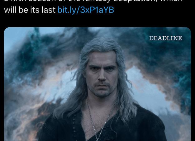 «Ведьмак» от Netflix может закончиться на пятом сезоне